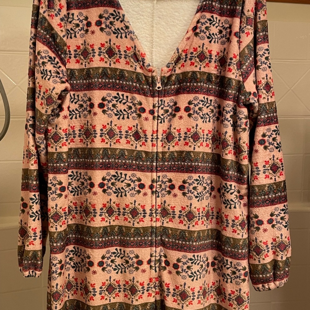 Fleece jumpsuit